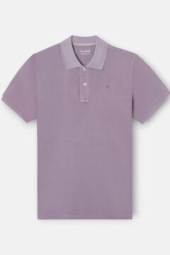 Silbon Polo clasico garment dye