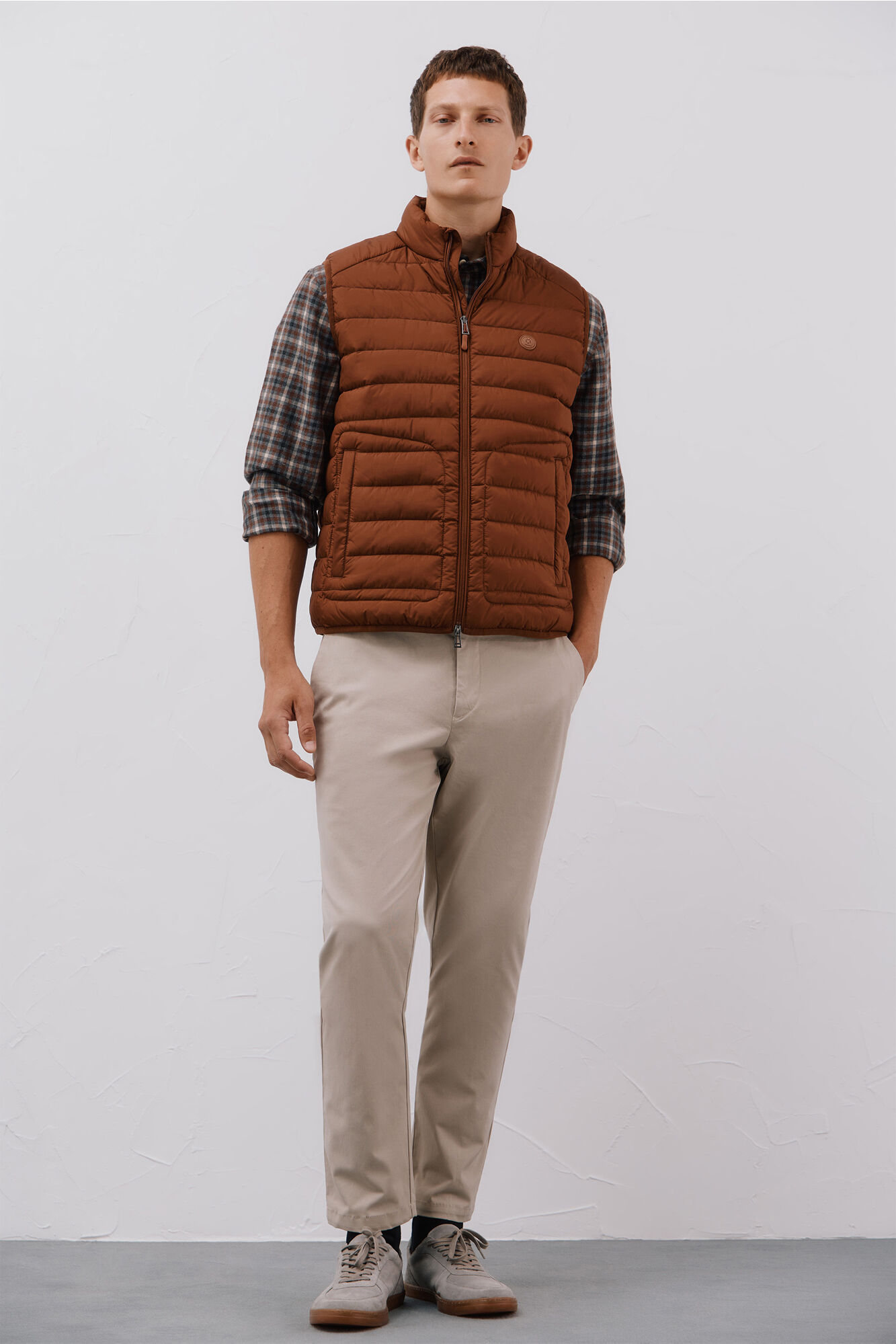 Cortefiel Pantal&oacute;n chino confort regular fit