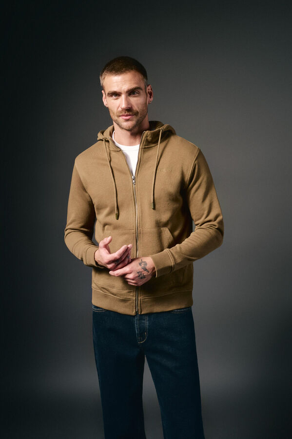 OOTO Sudadera con capucha Brown