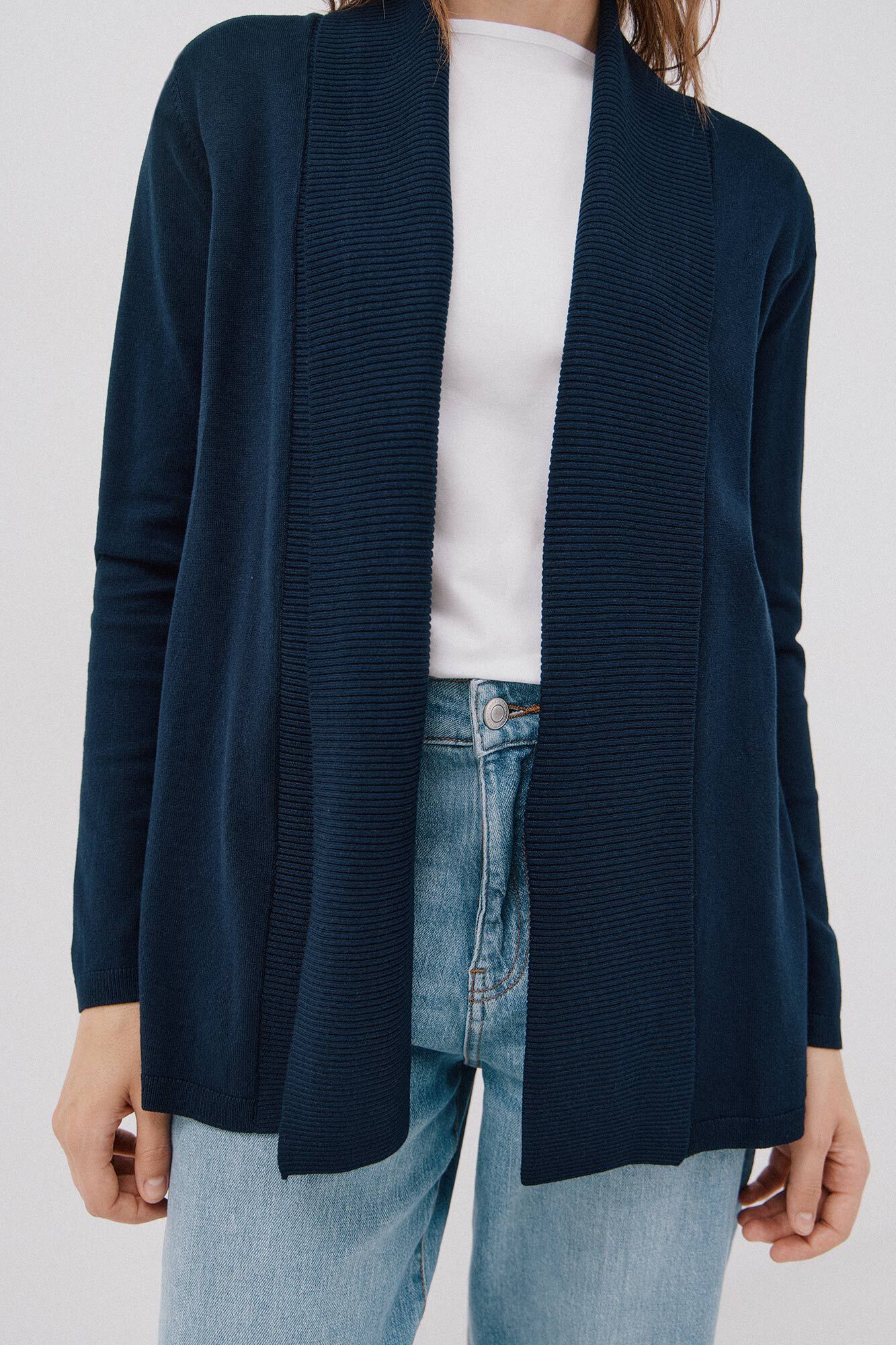 Cortefiel Casaco gola xaile