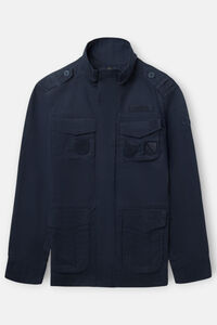 Silbon Casaco militar com manchas tingidas