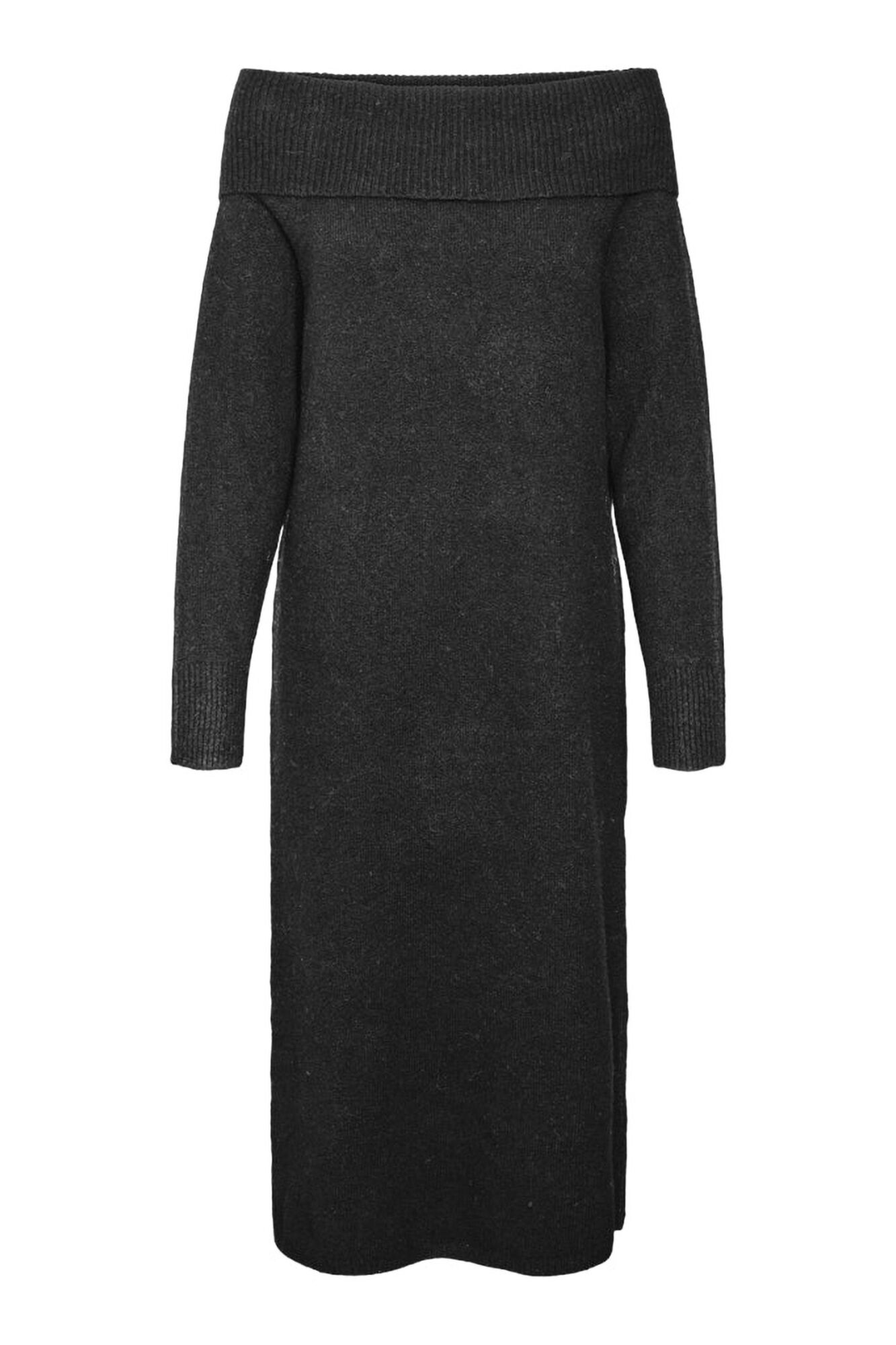 Vero Moda Curve Vestido de malha com ombros ca&iacute;dos e curvas