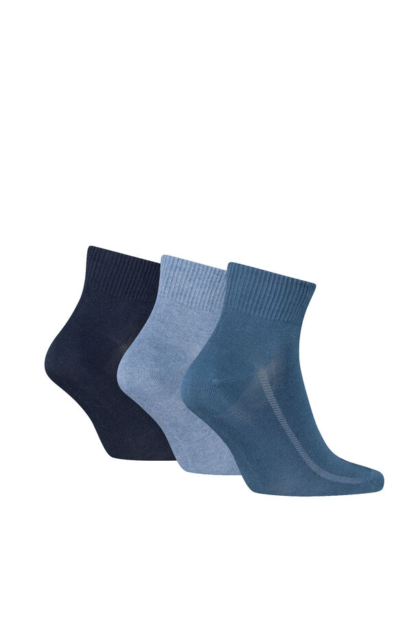 Levi's Levi&rsquo;s&reg; (pack of 3) short ankle socks Navy