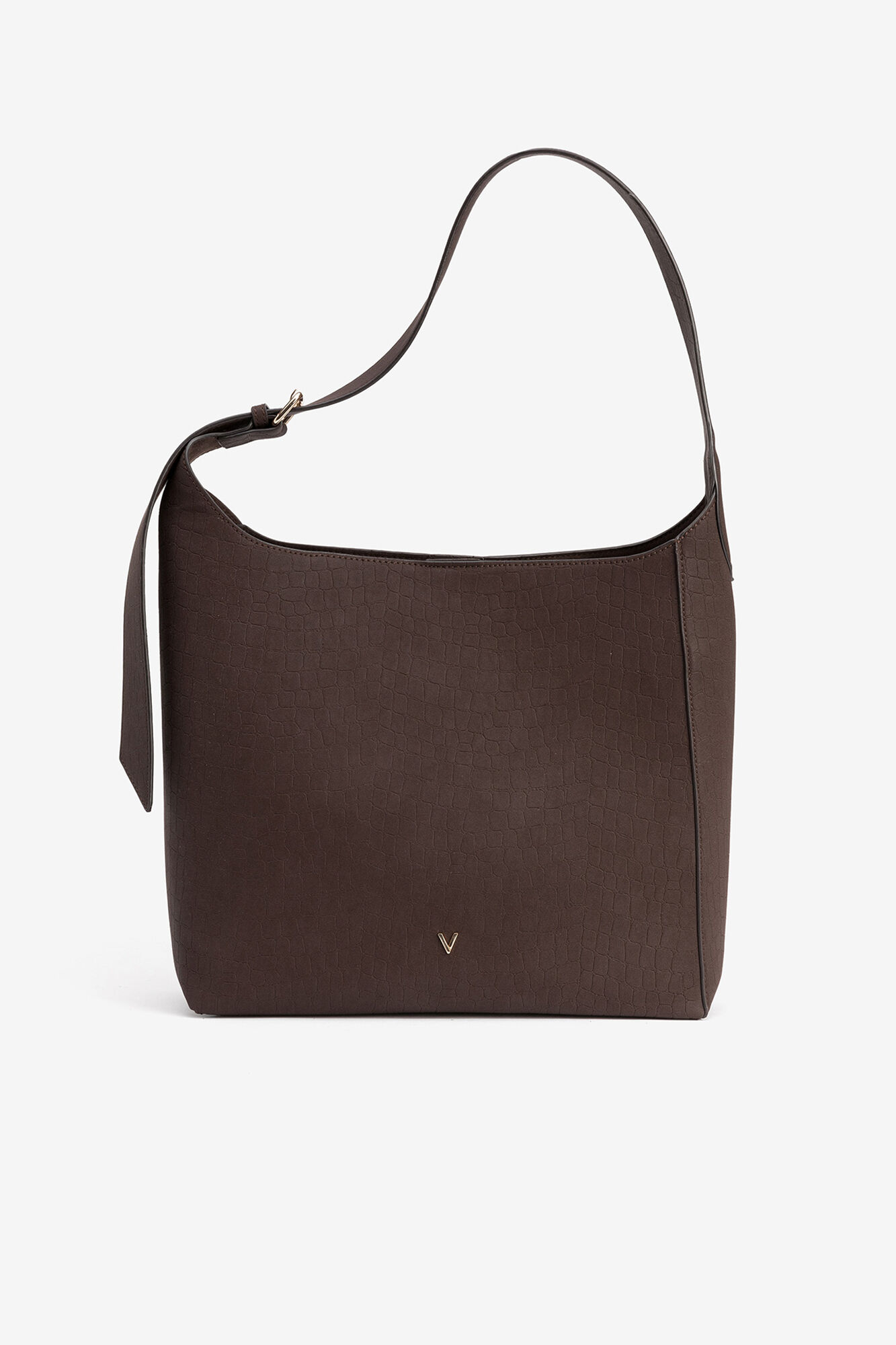 Vilanova Mala de ombro com efeito crocodilo