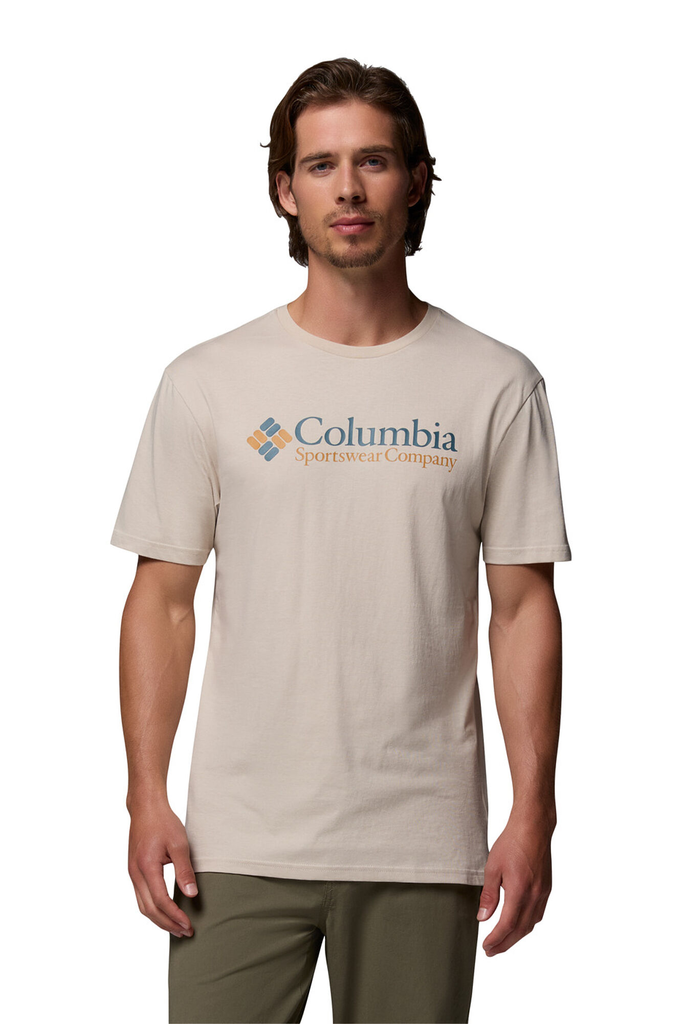 Columbia Camiseta basic logo&trade; Columbia para hombre