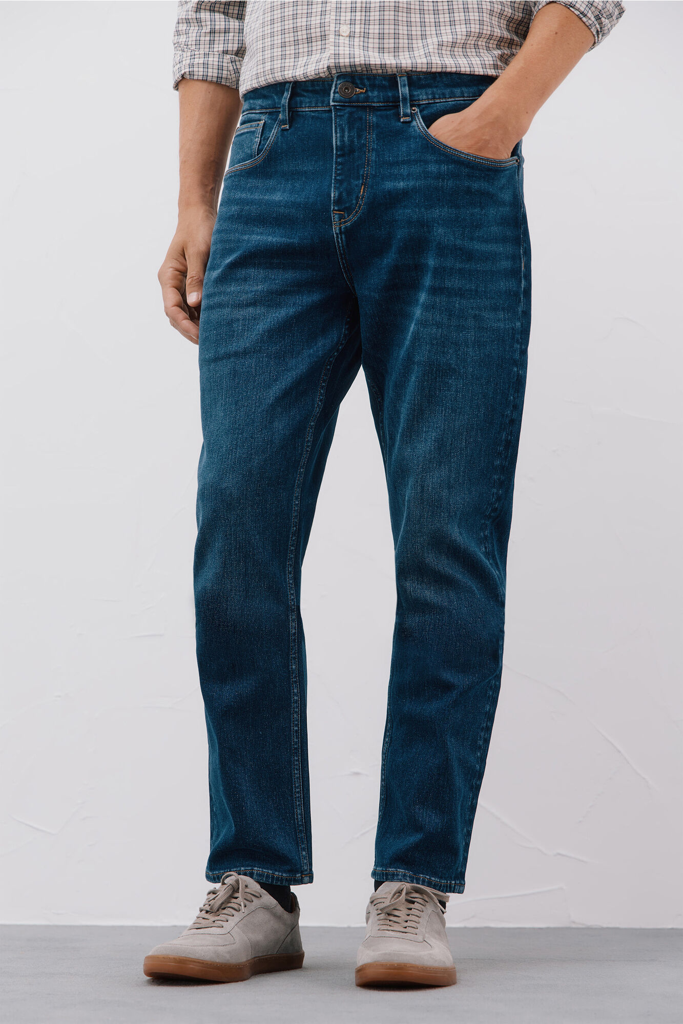 Cortefiel Pantal&oacute;n vaquero regular fit