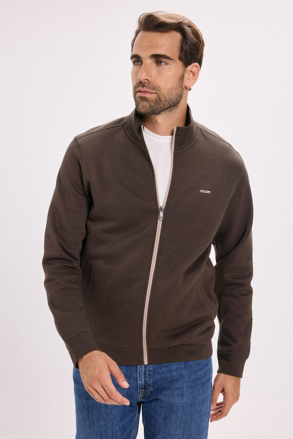 Jack & Jones Lightweight bomber jacket Dark brown