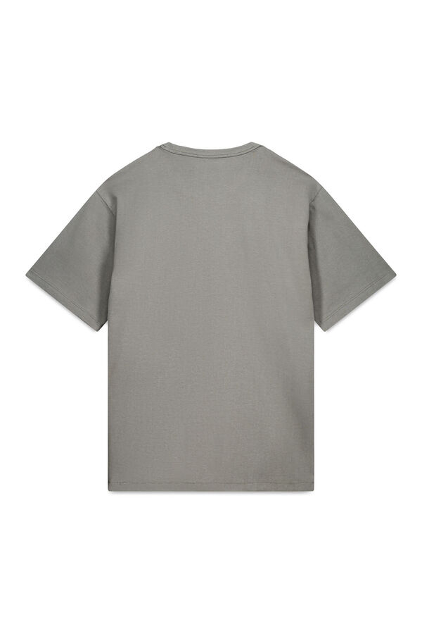 OOTO Washed graphic tee Kaki