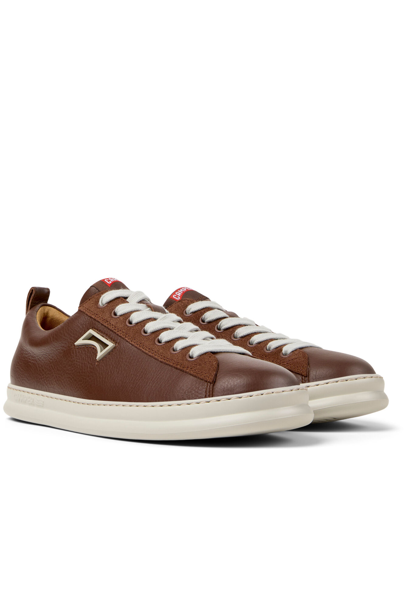 Camper Zapatillas de piel y nobuk hombre