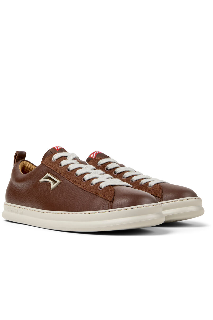 Zapatillas de piel y nobuk hombre