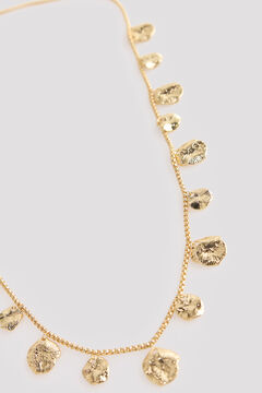 Cortefiel Collar largo monedas