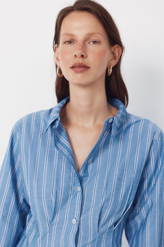 Cortefiel Vestido camisero rayas