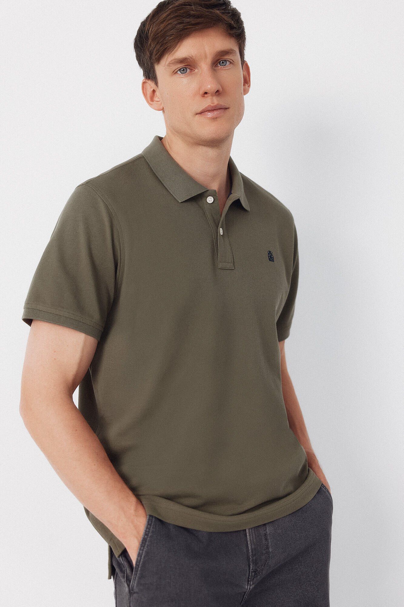 Cortefiel Polo b&aacute;sico piqu&eacute;