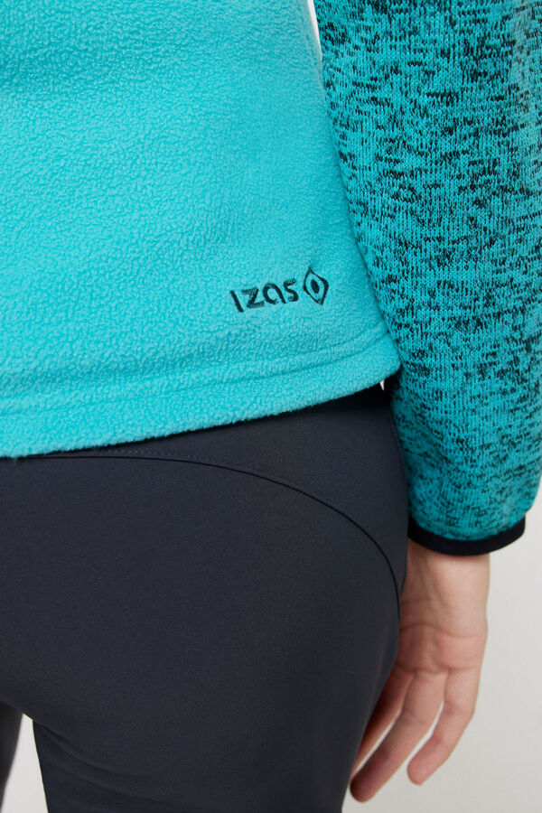 Izas Chaleco de forro polar Turquesa