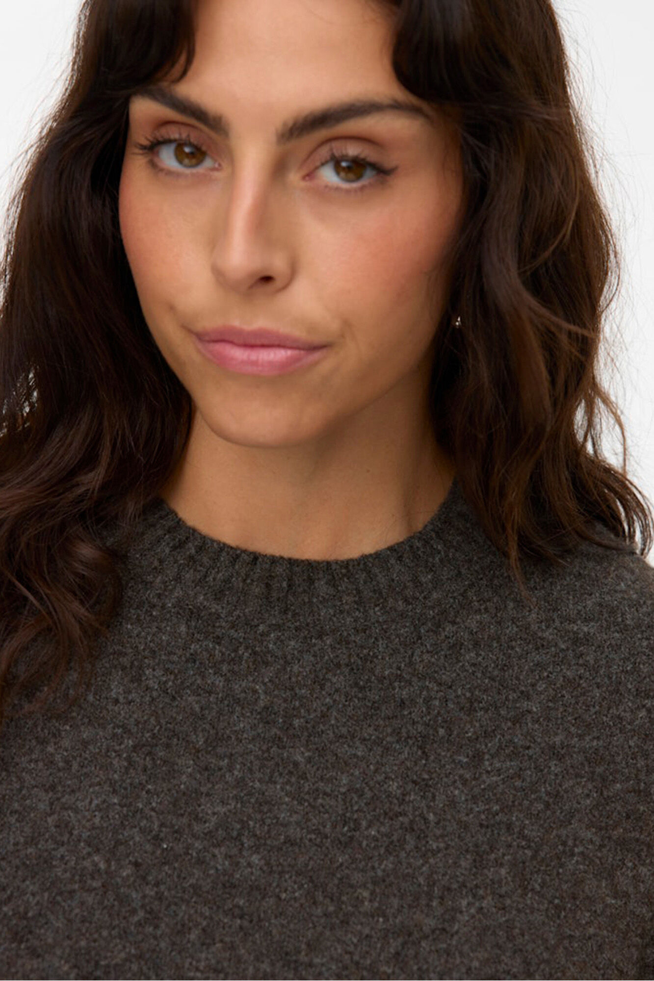 Vero Moda Curve Camisola com gola em V curvo