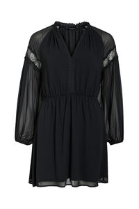 Vila Vestido curto de chiffon