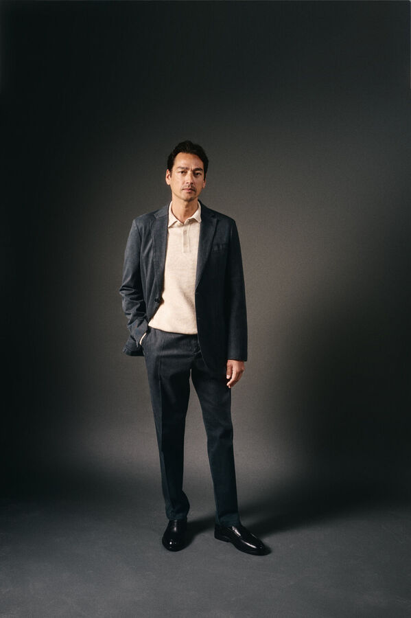 OOTO Coordinated chinos pants Navy