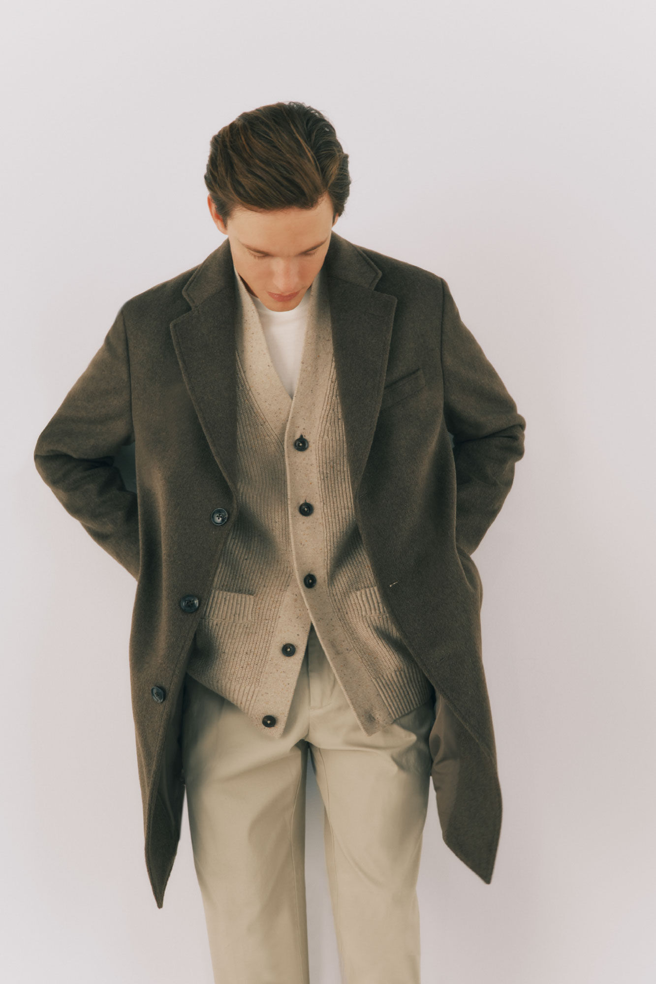 Cortefiel Abrigo sola vistas desmontables