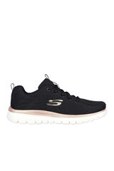 Skechers Chinelos de quarto Graceful Preto