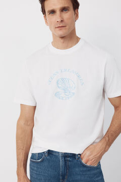 Cortefiel Camiseta gr&aacute;fica pearl
