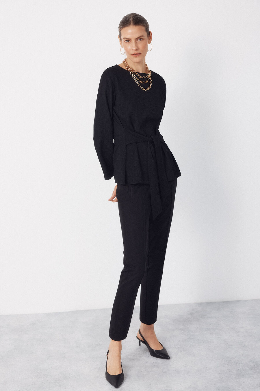 Pantalón skinny elástico