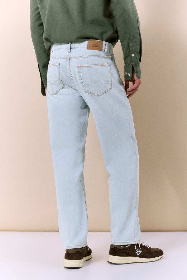 OOTO Pantal&oacute;n vaquero new straight fit Azul Claro