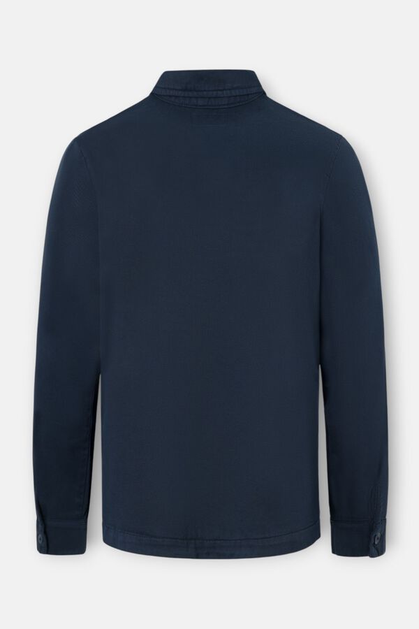 Silbon Sobrecamisa parches Azul marino