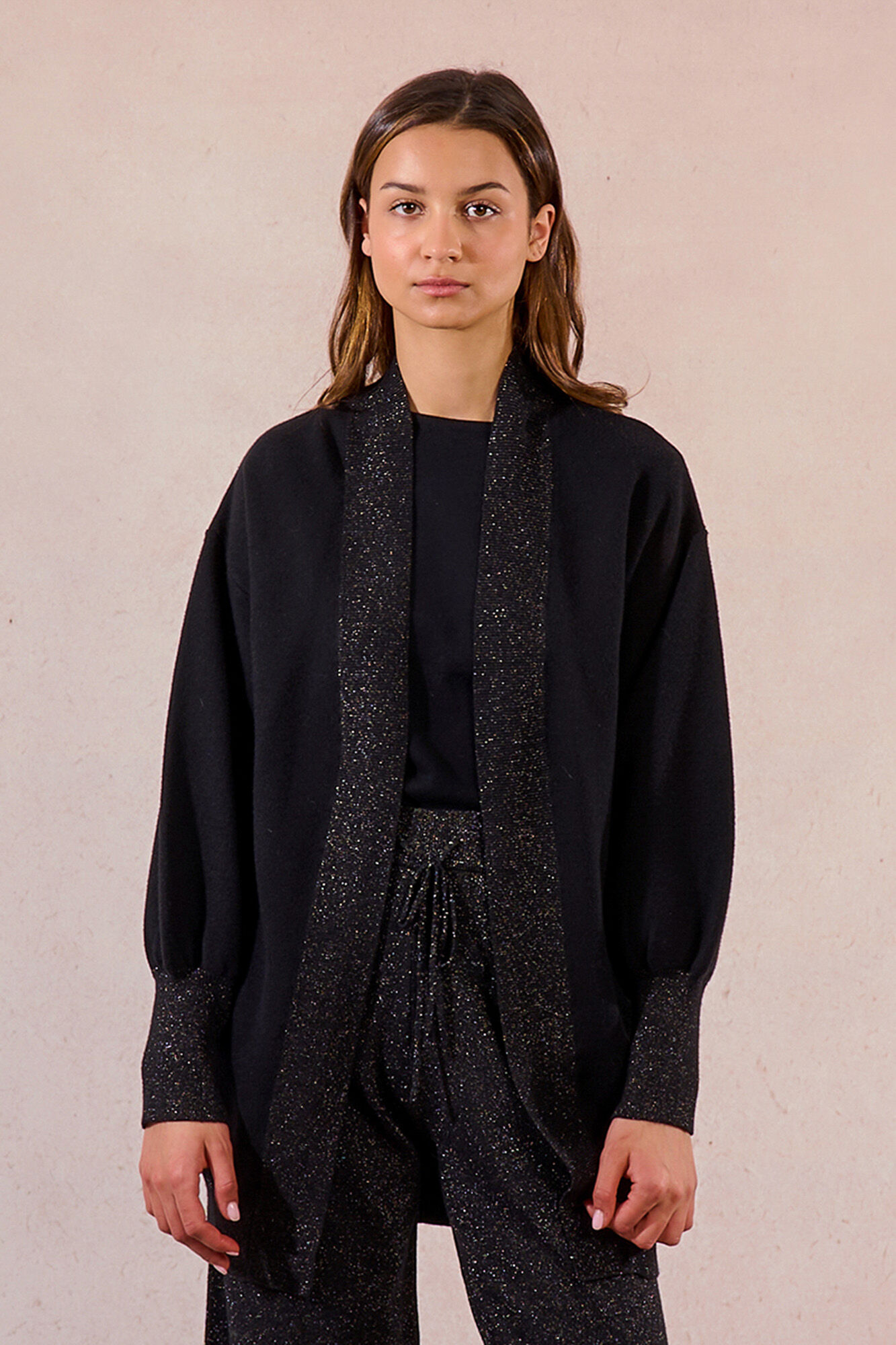 Molly Bracken Casaco de malha manga comprida