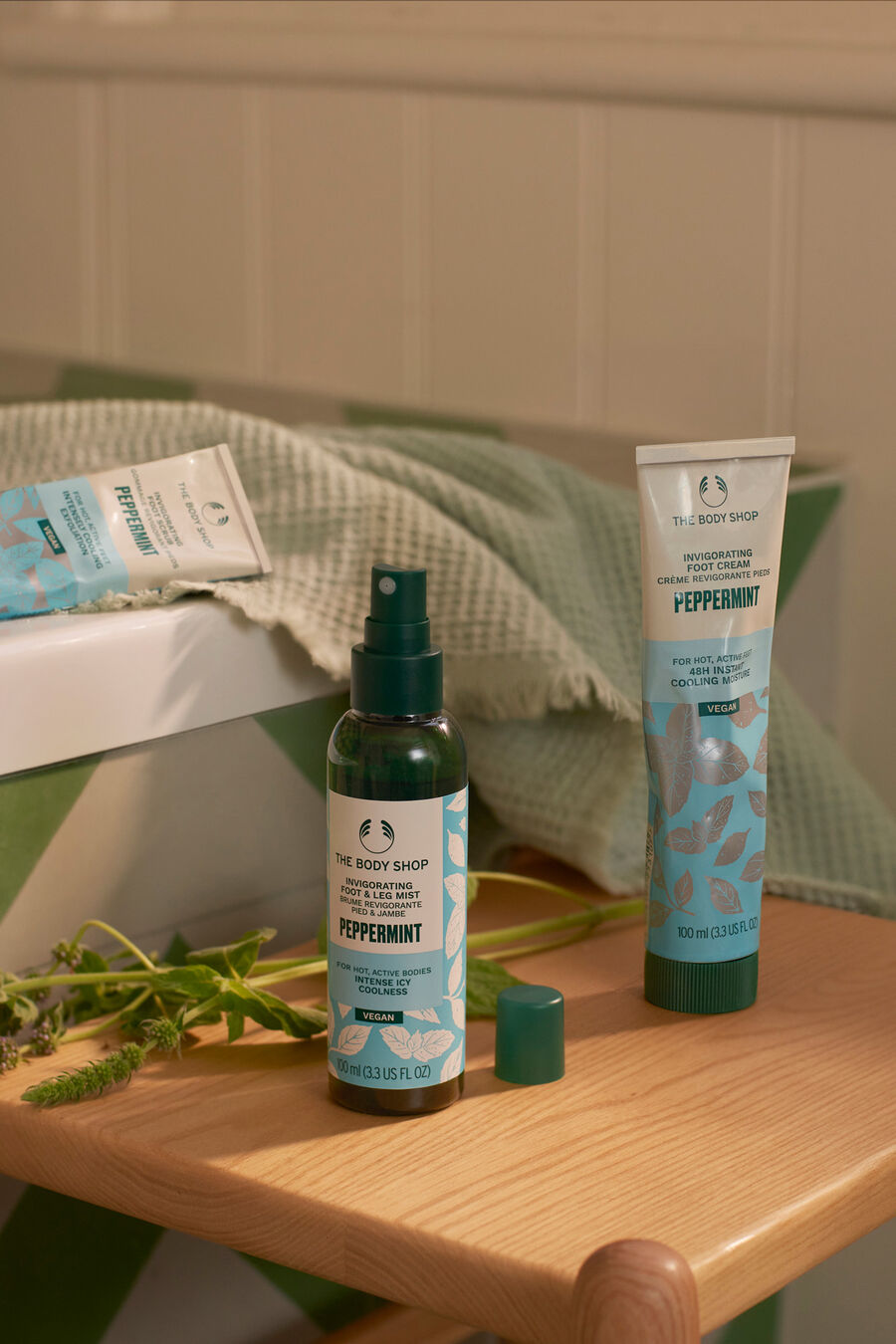 Spray Para Pies Refrescante De Menta 100ml