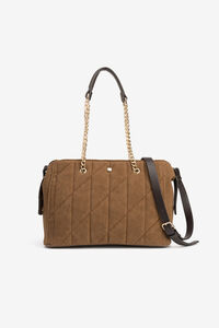 Vilanova Bolso City Acolchado Efecto Gamuza