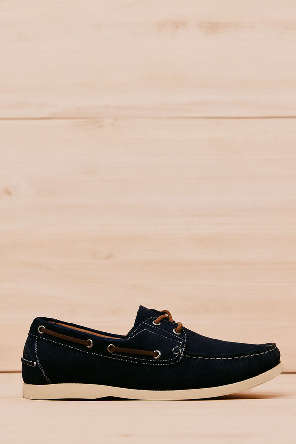 OOTO N&aacute;utico de pele Azul