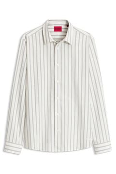 HUGO Camisa moderna de manga comprida