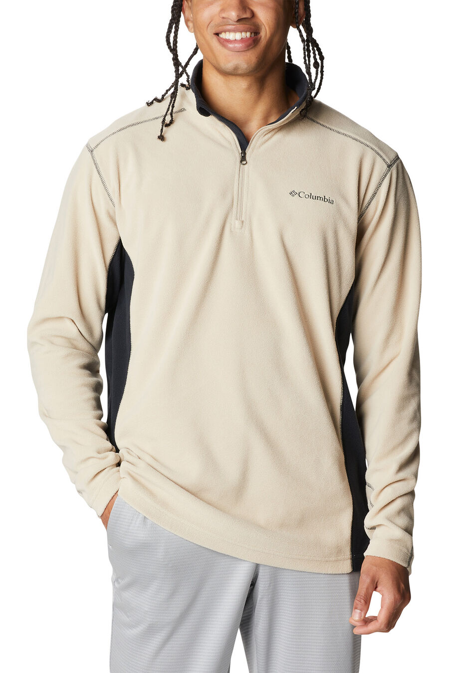 Forro de media cremallera Columbia Klamath Range™ II para hombre