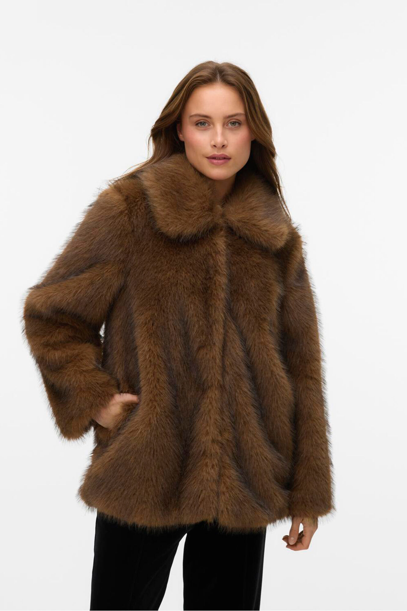 Vero Moda Abrigo de pelo