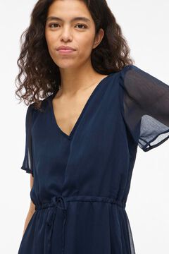 Vila Vestido corto de gasa