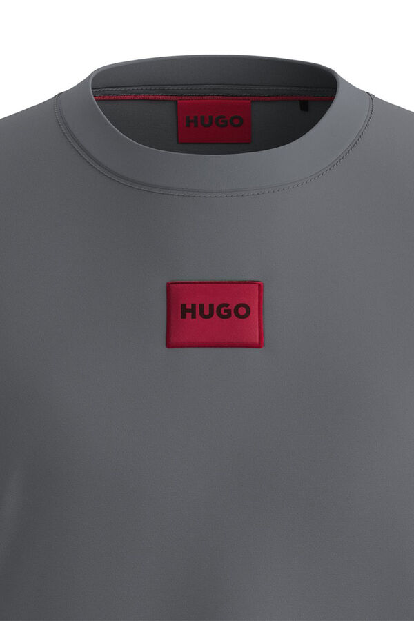 HUGO Short-sleeved T-shirt Grey