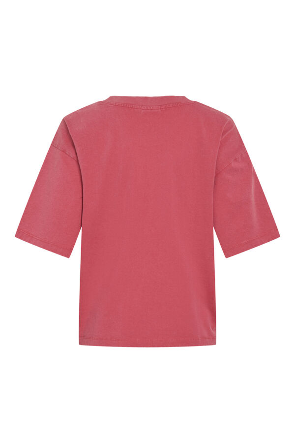 Vila Camiseta estampada de algod&oacute;n org&aacute;nico Rosa