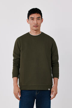Cortefiel Sudadera cuello caja
