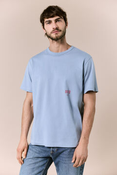OOTO Camiseta lavada con logo