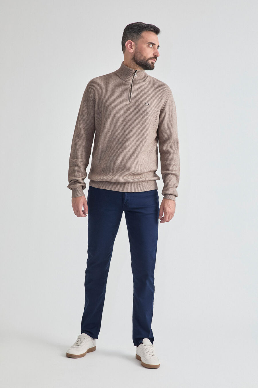 Jersey con cremallera