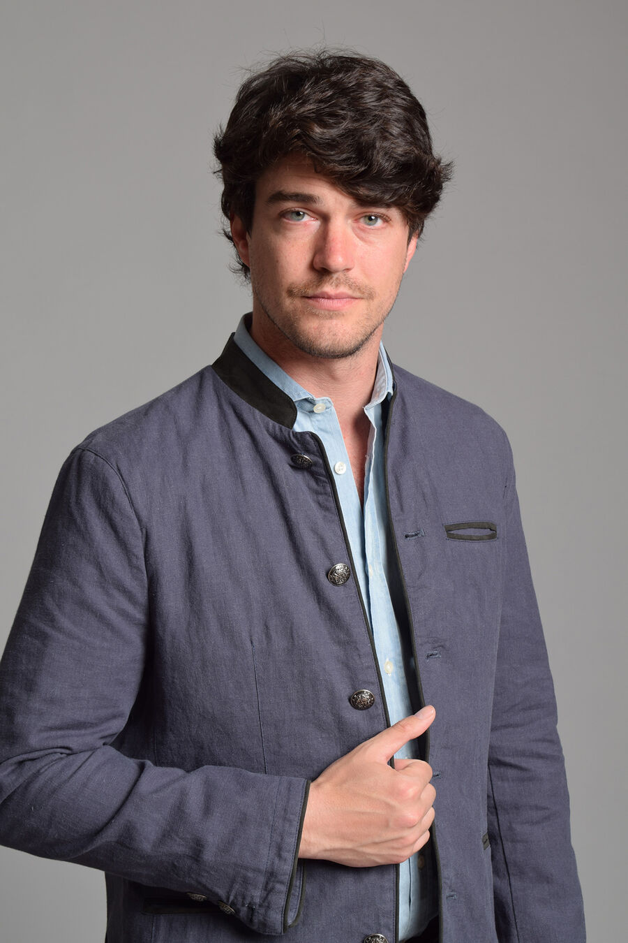 Chaqueta Austriaca Lino y Ante