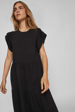 Vila Vestido midi con algod&oacute;n org&aacute;nico