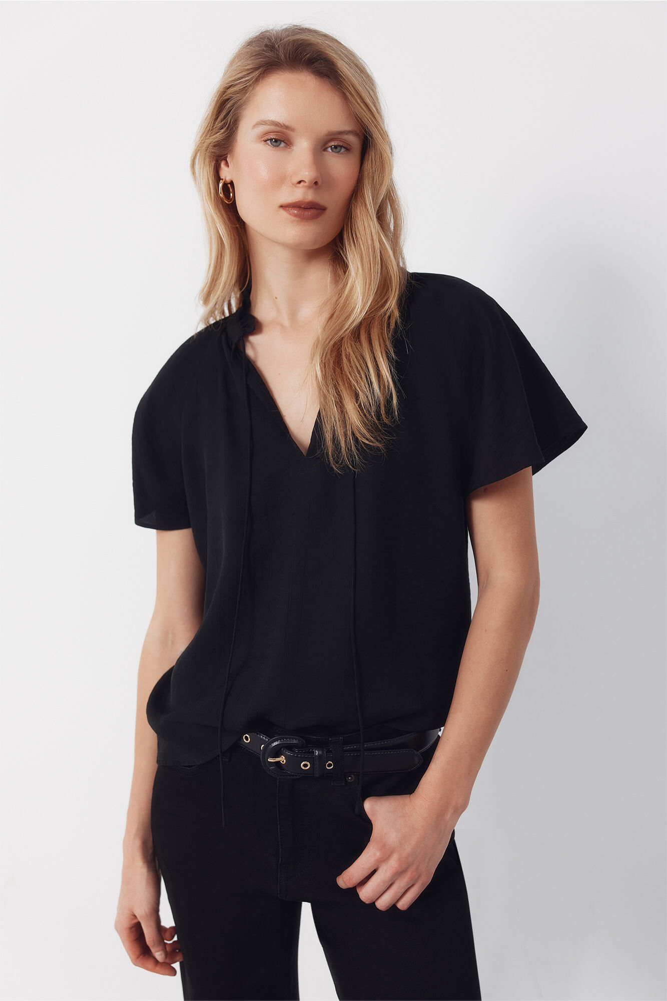 Cortefiel Blusa manga ragl&aacute;n