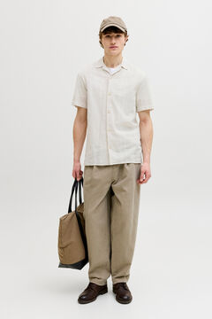 Jack & Jones Camisa resort em linho