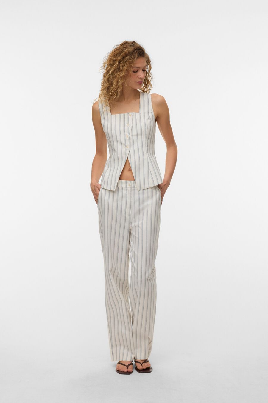 Pantalón largo estampado