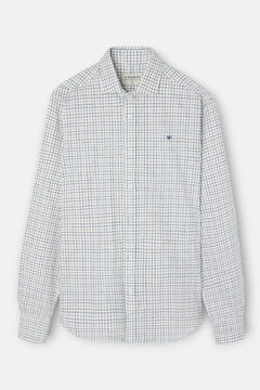 Silbon Camisa sport cuadro bicolor