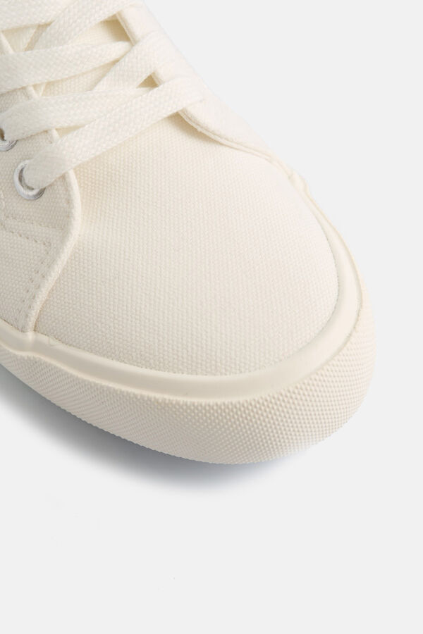 Silbon Canvas trainers White