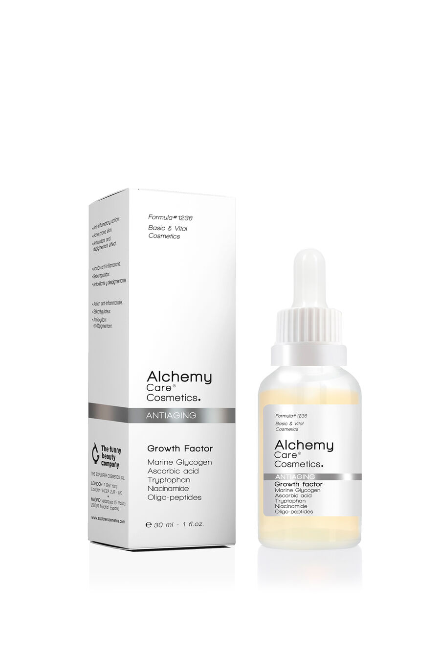 Sérum tratamiento antiedad completo 30 ml