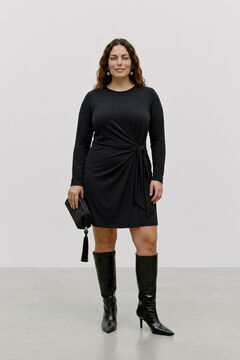 Vero Moda Curve Vestido corto drapeado lateral
