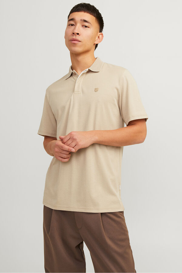 Jack & Jones Polo clássico Tostado